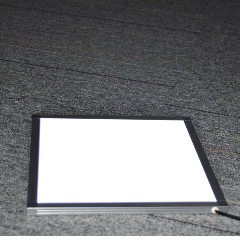 Aluminum frame DC 12V 24V slim led ceiling panel light