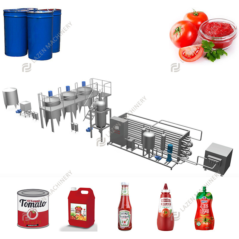 Fruit Processing Machine Tomato Paste Processing Machine Price Ketchup Making Machine