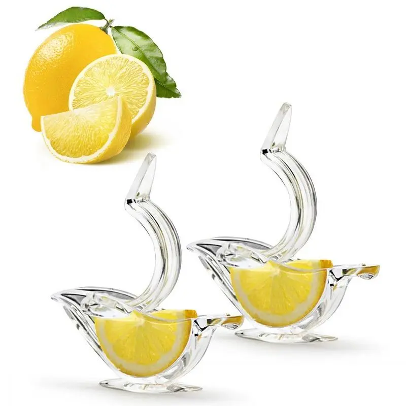 Bird Shape Acrylic Manual Juice Portable Fruit Juicer Lemon Squeezer For Orange Lemon Pomegranate