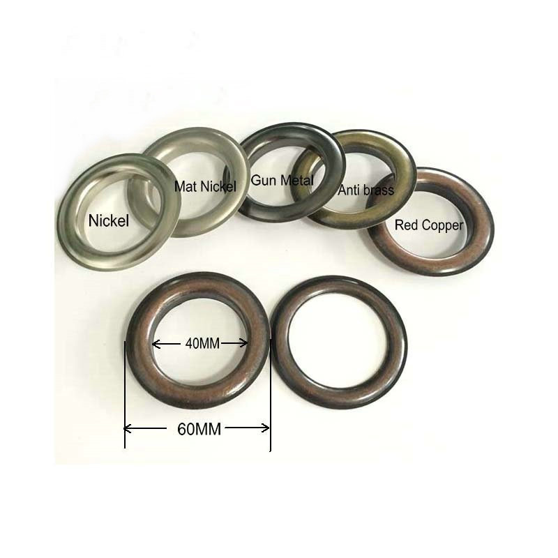 wholesale stainless steel curtain Ring 40mm metal curtain eyelet