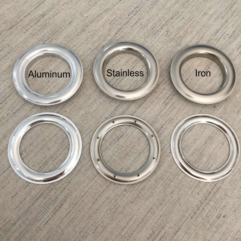 wholesale Metal Curtain Ring Iron Stainless steel curtain metal eyelet 60mm