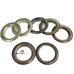 wholesale Metal Curtain Ring Iron Stainless steel curtain metal eyelet 60mm