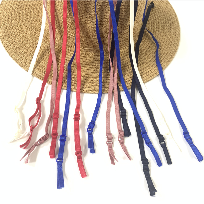 hot sale high quality adjustable nylon spandex Bra Straps For Underwear/Bikini/bra accessory