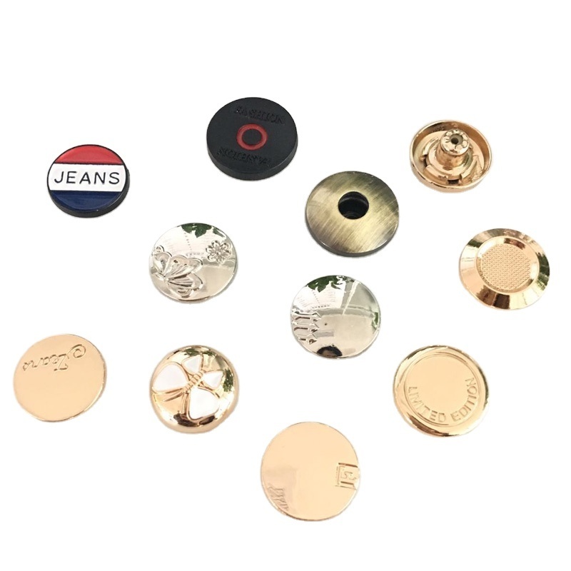 Wholesale High quality Zinc alloy jeans button zamac jeans metal button