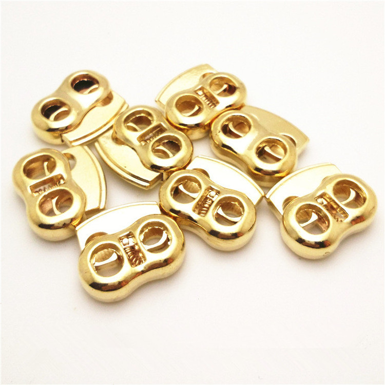 2013 new popular fashion design high quality metal cute silver/gold/.....6mm metal cord lock for clothing