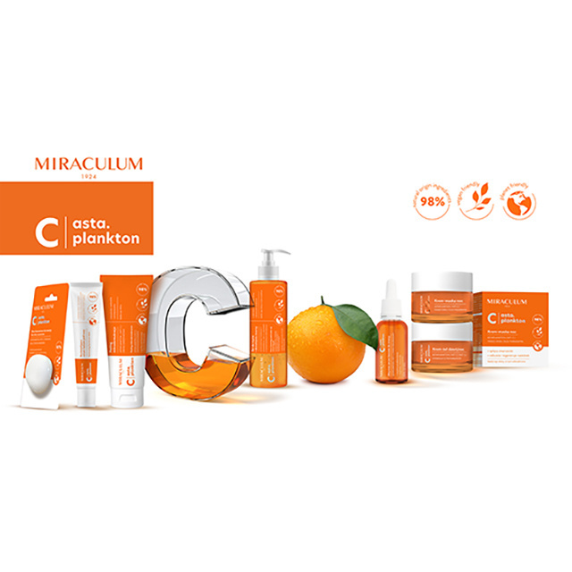 Skincare Cosmetics Vitamin C Set -  Miraculum skincare collection facial care and eye care