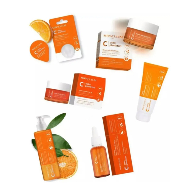 Skincare Cosmetics Vitamin C Set -  Miraculum skincare collection facial care and eye care