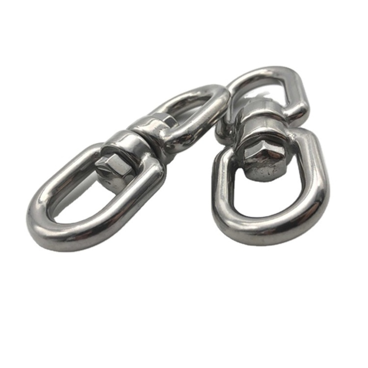 Factory Stainless Steel Swivel Eye Hook Swivel Eye And Eye Link Swing Swivel