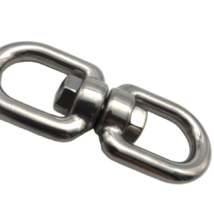 Factory Stainless Steel Swivel Eye Hook Swivel Eye And Eye Link Swing Swivel