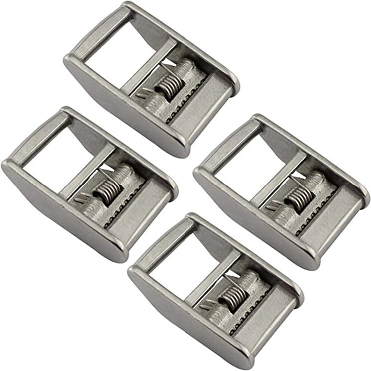 Factory 304/316 Stainless Steel Tie Down Buckle Belt Buckle Press Cam Buckles