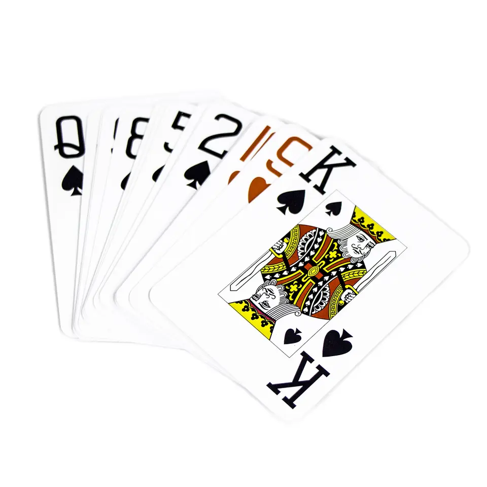 Custom 13.56mhz Rfid Smart Poker Card Plastic Paper Nfc Playing Cards for Access Control