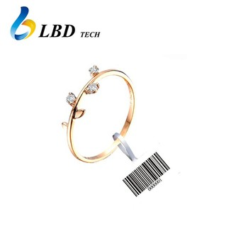 860-960mhz Sticker Label Iso18000-6c Rfid Uhf Jewelry Barcode Tag