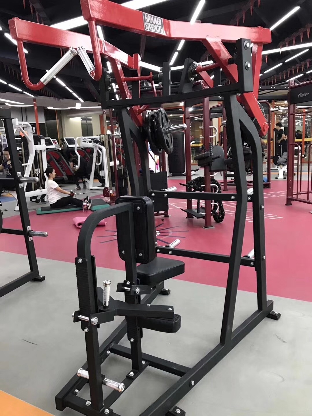 Chinese factory gym fitness equipment ISO Lateral High Row