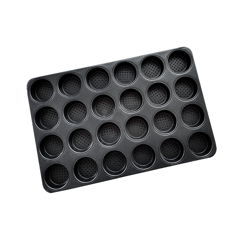 Hot custom commercial bread baking pan  dough burger mold for oven bun  hamburger  24 cups bakery tray