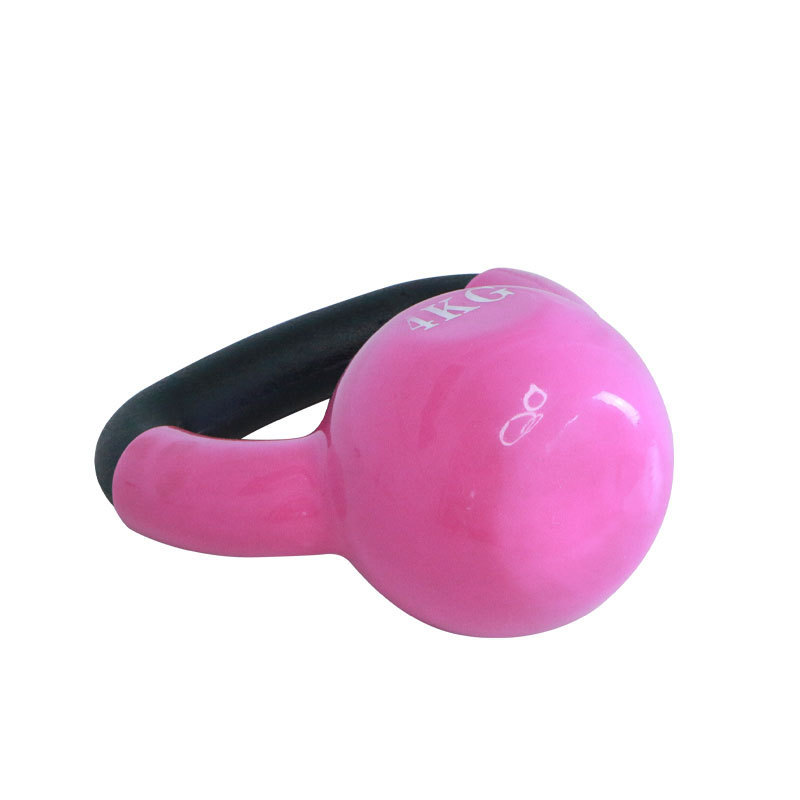 Home Use Custom Logo Color Weight PVC Coated Competition 25 lbs Kettlebell