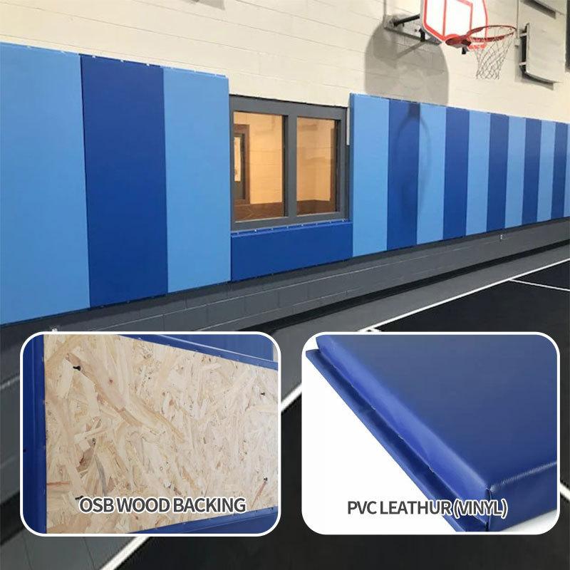 Hot sale Safety Protection Gym Wall Padding Kicking Wall Mat Wall Panels Crash Cushion For Gym