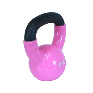 Home Use Custom Logo Color Weight PVC Coated Competition 25 lbs Kettlebell