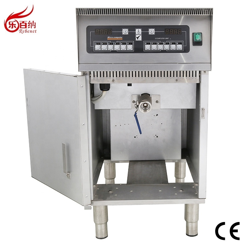 28L Electric Digital Control Floor Potato Chips Fish Chicken Deep Fat Fryer for KFC Fast Food Restaurant Commercial Fryer