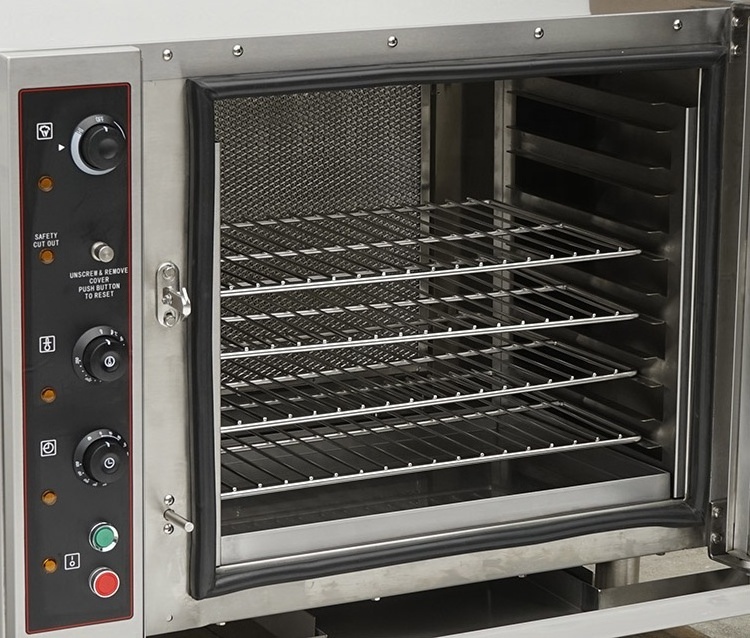 6 Trays Electric Boilerless Combi Steamer with GN 1/1 Rack Commercial Combi Oven