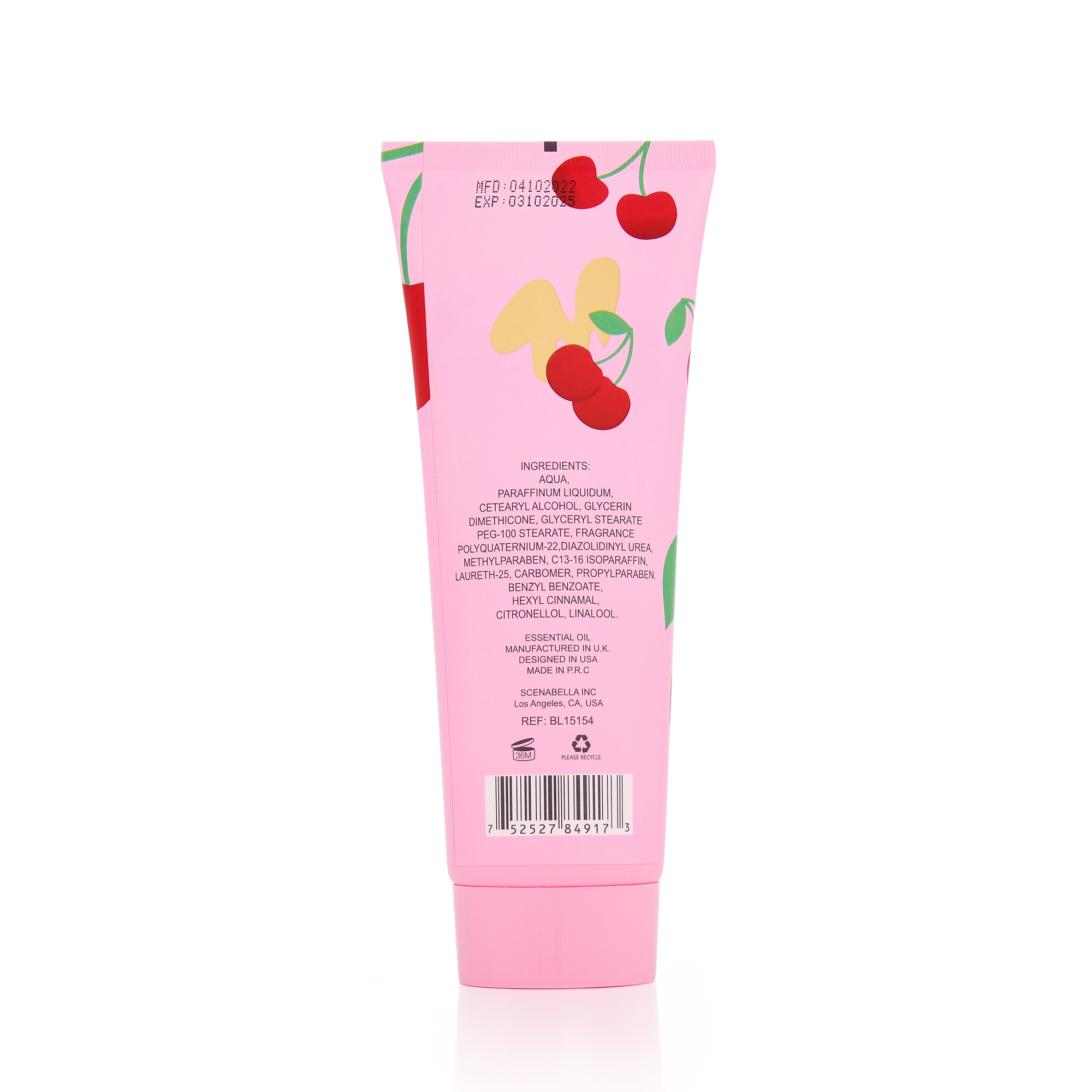 Private Label Oem Moisturizing  Skin Body Care Cream Lasting fruit flavor Body Lotion