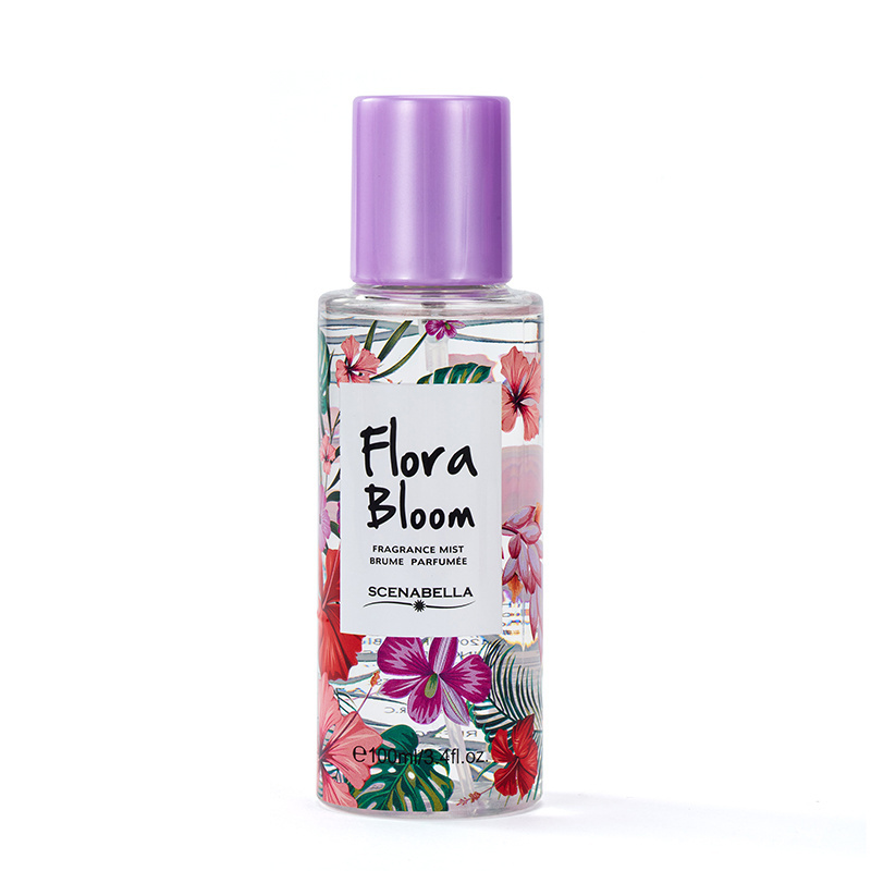 100ml africa body spray Flora Bloom Manufacturing refreshing body spray fragrance body shimmer mist