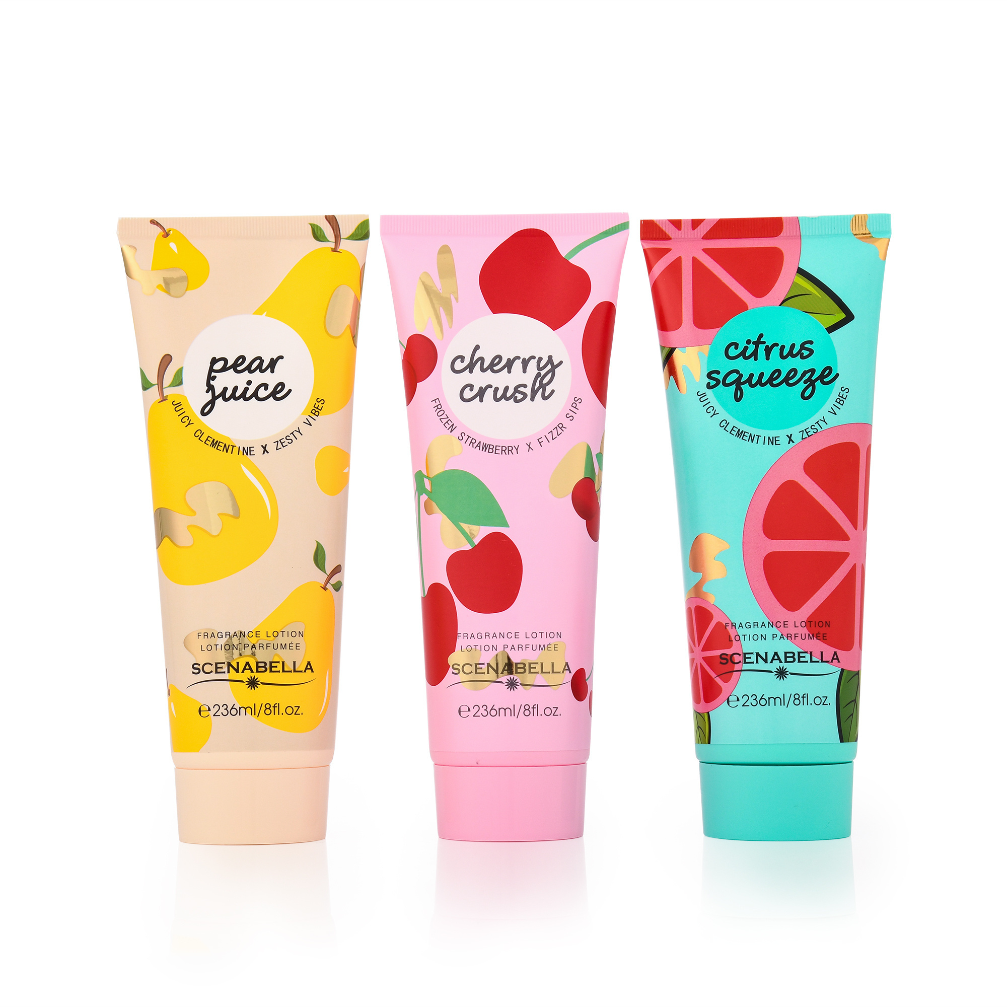 Private Label Oem Moisturizing  Skin Body Care Cream Lasting fruit flavor Body Lotion