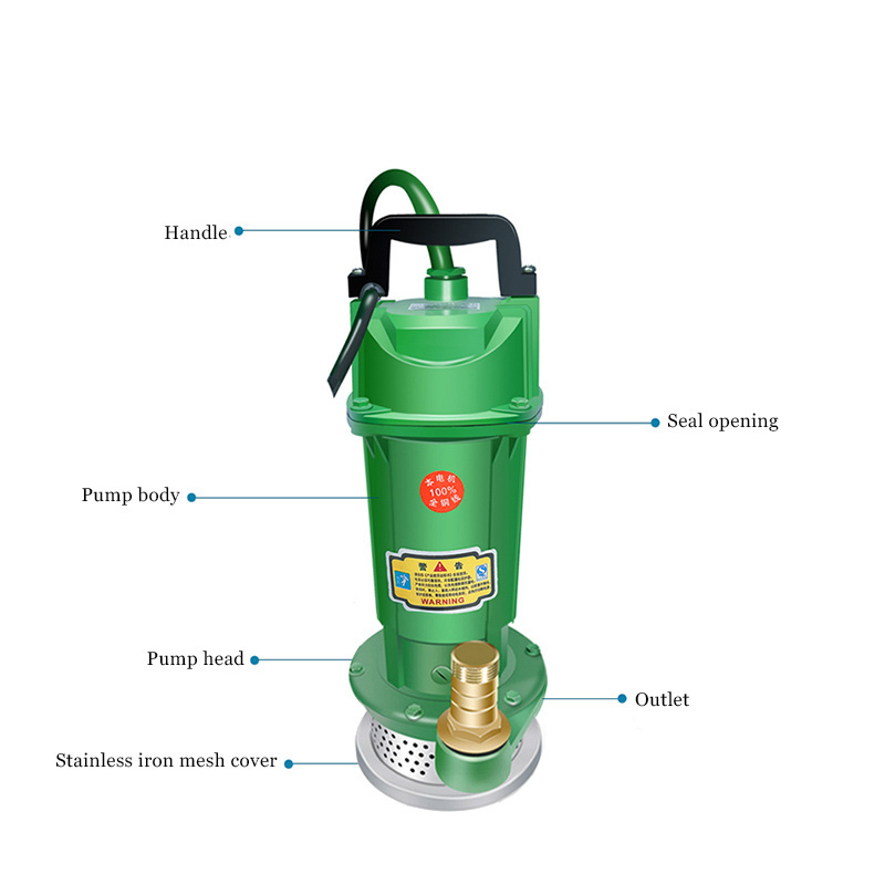 New Product Dirty Water Treatment Big Flow Non-clogging Electric Sewage Submersible Pump