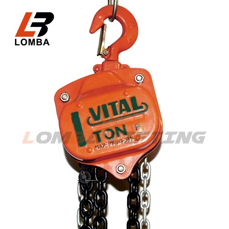 Manufacturer safety lifting construction site use vital 3 ton manual chain hoist