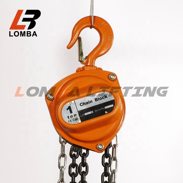 China Manufacture nitchi chain hoist japan handle chain pulley hoists safety hoist