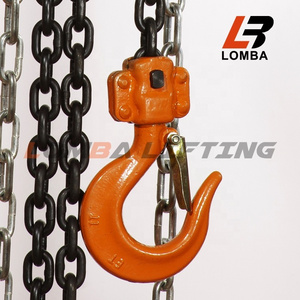 China Manufacture nitchi chain hoist japan handle chain pulley hoists safety hoist