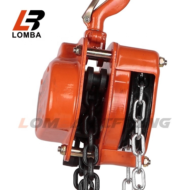 Manufacturer safety lifting construction site use vital 3 ton manual chain hoist