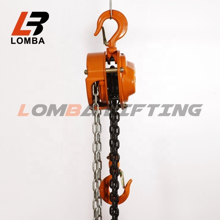 China Manufacture nitchi chain hoist japan handle chain pulley hoists safety hoist