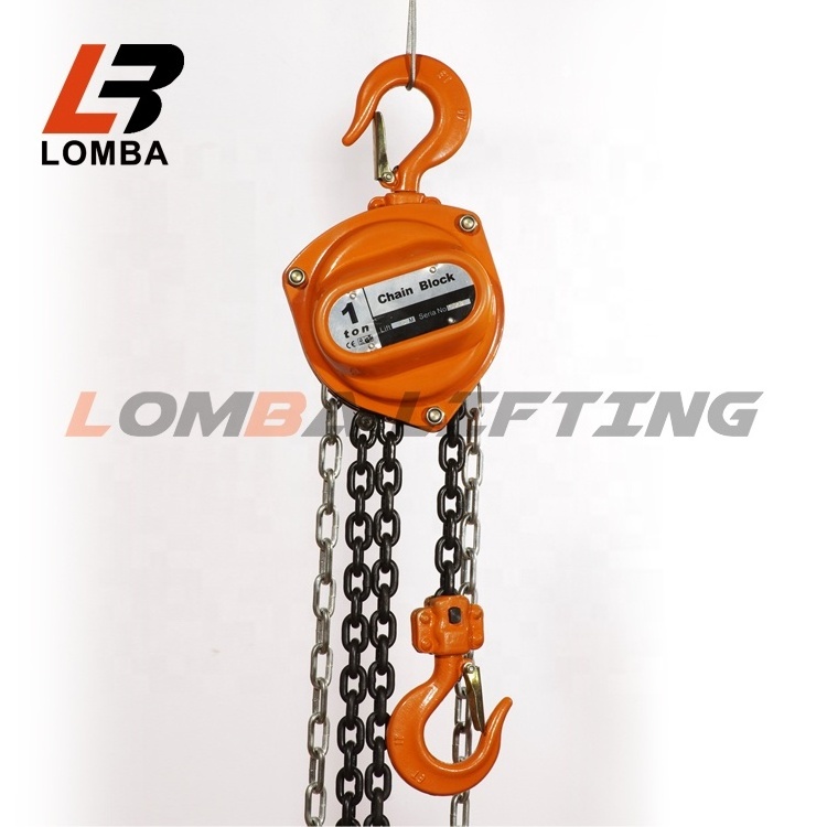 China Manufacture nitchi chain hoist japan handle chain pulley hoists safety hoist