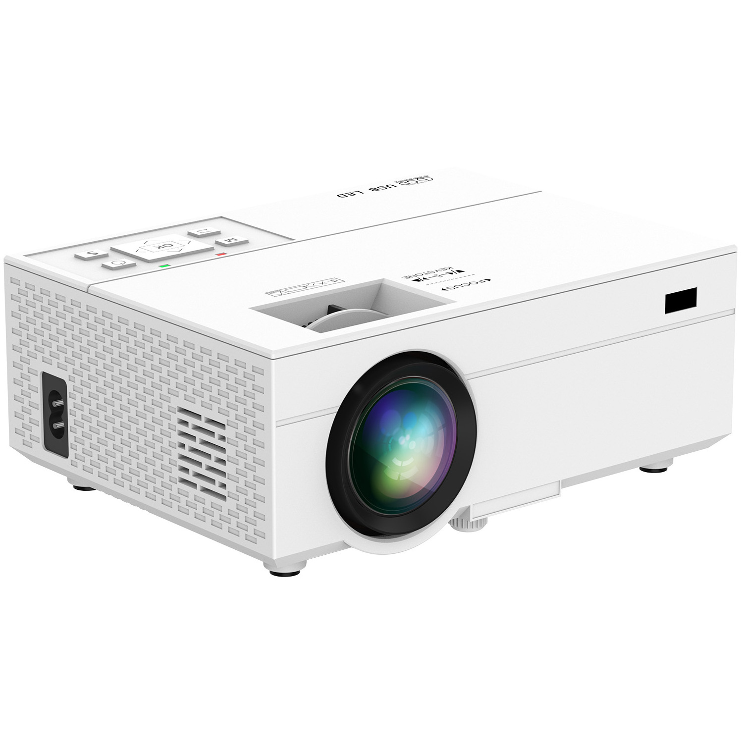 Mirroring WiFi Video Projector 4k Full HD 720P 1080P LCD LED Portable Beam Projector Home Theater Solar Projector Light