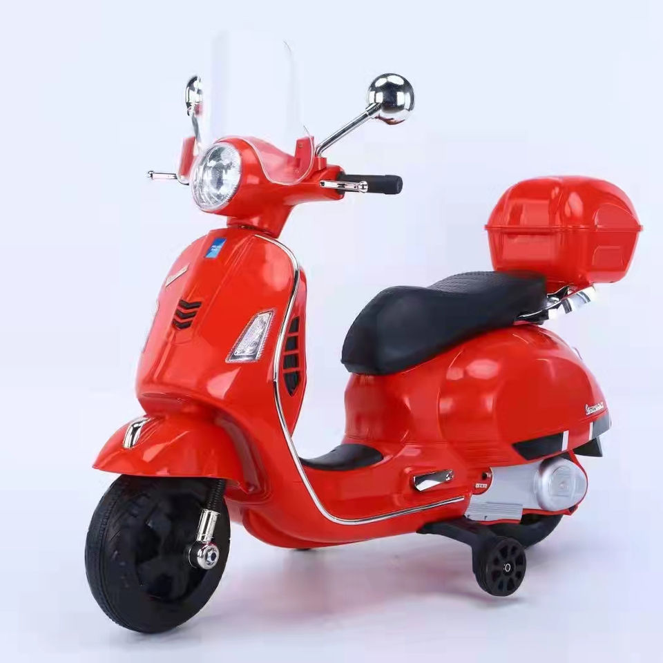 Ride on Toy 2 Wheels Plastic Battery Power Kids Electric Motorcycle