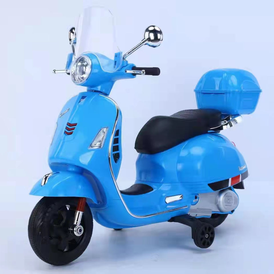 Ride on Toy 2 Wheels Plastic Battery Power Kids Electric Motorcycle