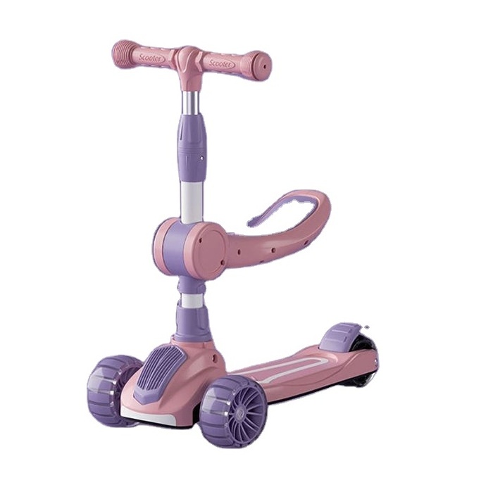 Manufacturer outdoor Ride Toy pedal bike Kids Scooter Adjustable Kick Scooter with 3 Wheels