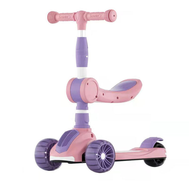 Manufacturer outdoor Ride Toy pedal bike Kids Scooter Adjustable Kick Scooter with 3 Wheels