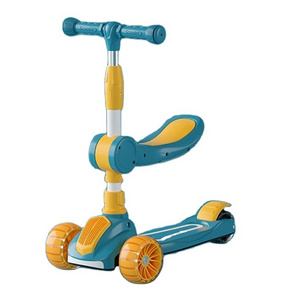 Manufacturer outdoor Ride Toy pedal bike Kids Scooter Adjustable Kick Scooter with 3 Wheels