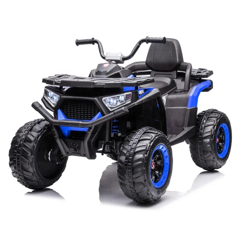 Wholesale Big Wheels 12V Kids Quad Children Electric Motorcycle Power Battery Music Light Ride On Car