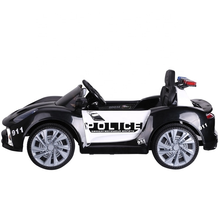 Newest Factory Price 12V Electric polic car children ride on Battery powered Vehicle For kids