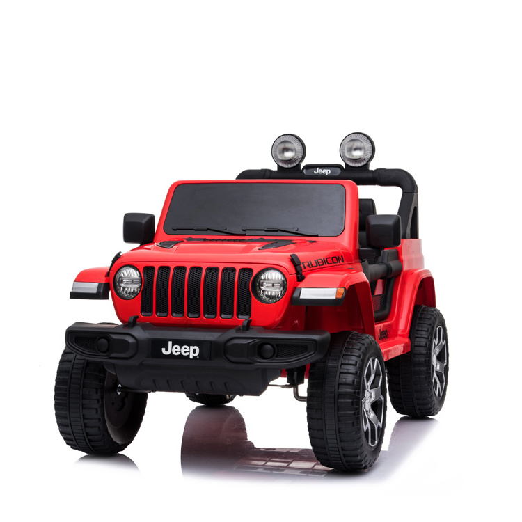 Newest Licensed Wrangler Rubicon children battery ride on for kids big  car kids car 4x4