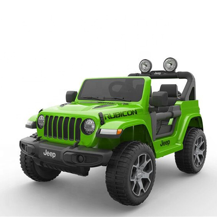 Newest Licensed Wrangler Rubicon children battery ride on for kids big  car kids car 4x4