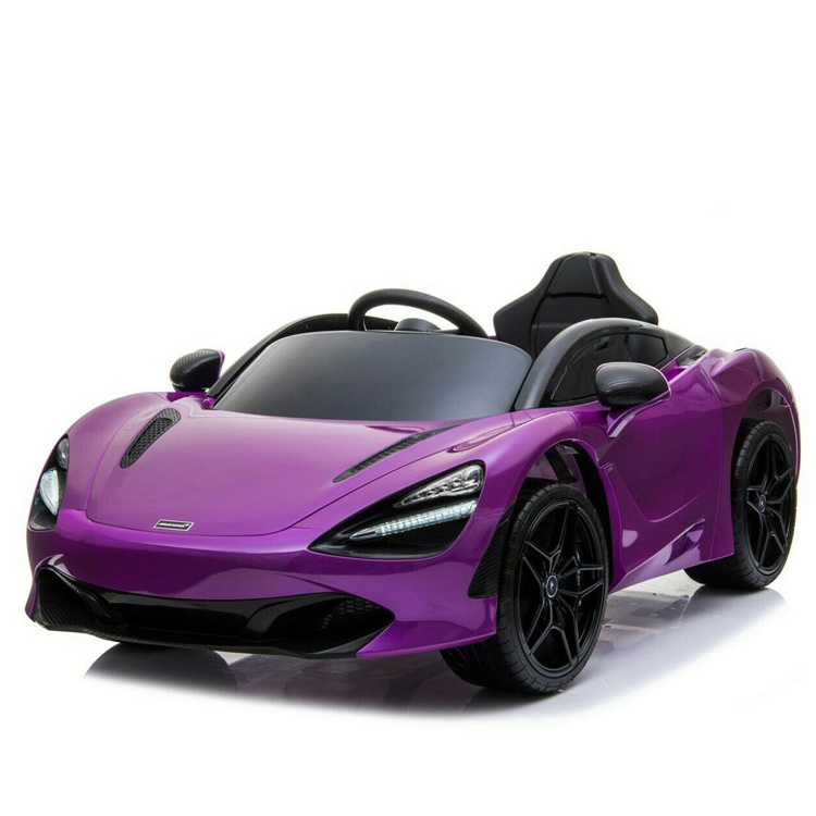 Licensed Mclaren 720S ride on car  12V 2019 Toy car Kids electric car Purple 5-Point Safety Belt