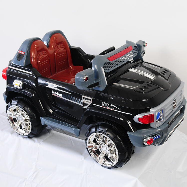 Moderno Kids Explorer 2 (Two) Seater 12V Power Children Ride-On Car Truck with R/C Parental Remote + EVA Rubber LED Wheels