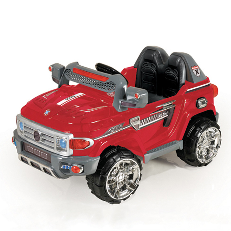 Moderno Kids Explorer 2 (Two) Seater 12V Power Children Ride-On Car Truck with R/C Parental Remote + EVA Rubber LED Wheels