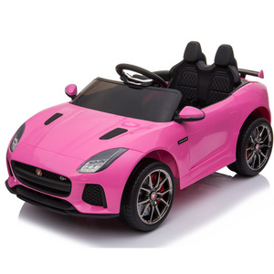 Licensed Jaguar baby cheap Cars for Kids to Ride Electric with R/C Battery powered car