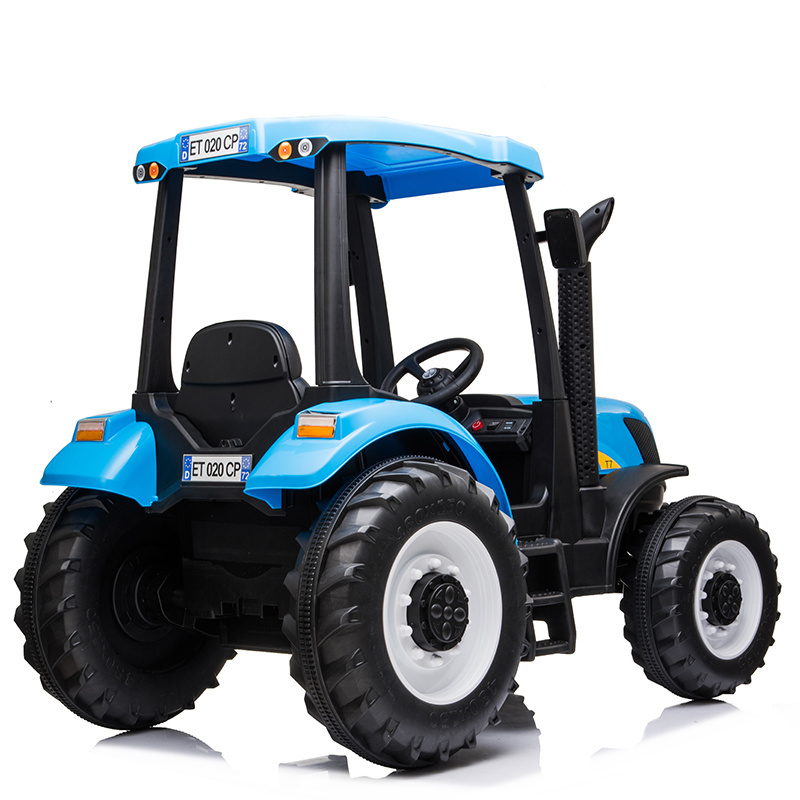 Newest LICENSED NEW HOLLAND T7  12V Ride Remote Control  Electric Car For Kids Battery Cars Kids Drive tractors for kids