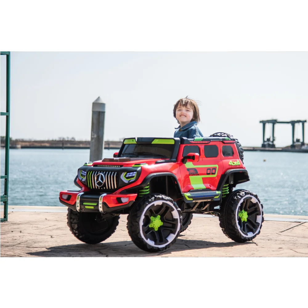 12V Engine Battery With Remote Control Ride On Kids Electric Car  For Children 6-8 Years Old To Drive