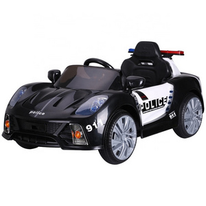 Newest Factory Price 12V Electric polic car children ride on Battery powered Vehicle For kids